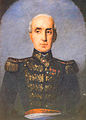 Manuel Blanco Encalada, nacido en Argentina, convertido posteriormente en presidente de Chile.