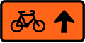 (TW-32) Cyclists follow this sign