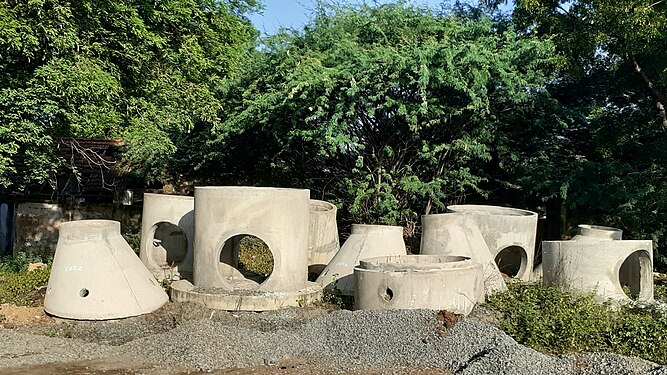 Precast concrete manholes in India