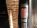 Shawarma stand in central Aleppo