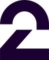 Logo de TV 2 depuis 2021.