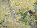 Vincent van Gogh, 1890, De opwekking van Lazarus naar Rembrandt, Van Gogh Museum