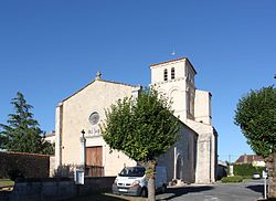 Skyline of Archingeay