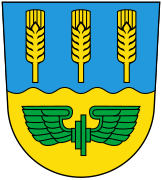 Flügelrad im Wappen von Bad Kleinen DE