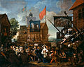 William Hogarth: Southwark Fair 1733