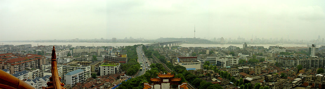 Primer gran ponte del ríu Yangtsé
