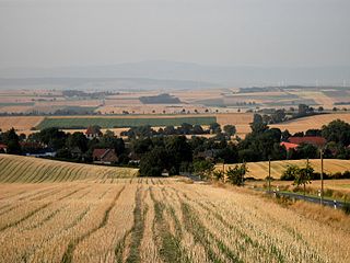 Blick vom Elm Richtung Harz