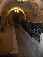 Underground Wine Cave in Aranda de Duero
