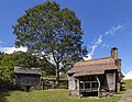 La Brinegar Cabin, cabane protégée au sein de la Blue Ridge Parkway.