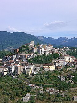 Skyline of Caselle in Pittari