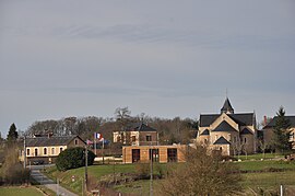 A general view of Chasseneuil