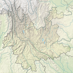 2012 Yiliang earthquakes is located in Yunnan