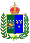 Coat of arms of Prince Gaston, Count of Eu.png