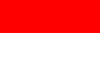 Flagge Indonesien