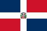 Vlag van Republica Dominicana