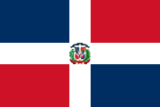 Bandiera della Rep. Dominicana