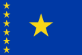 Drapeau de la république du Congo-Léopoldville (1960-1963)