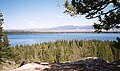 View from Inspiration Point of Jenny Lake, Grand Teton National Park, Wyoming