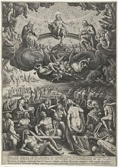 Adriaen Collaert: Das Jüngste Gericht, ca. 1570-1600.