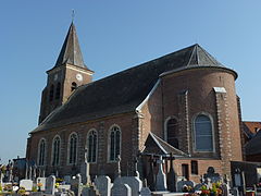 L'église St Vaast.