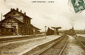 La gare de la Compagnie de l'Est.