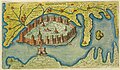Venetian map of Negroponte (Chalkis)