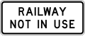 (A41-4) Railway Not In Use