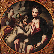 Parmigianino. Sagrada Familia.