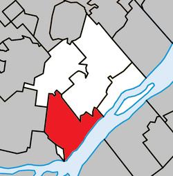 Location within L'Assomption RCM.