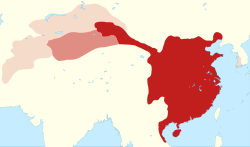 Cesarstvo leta 661, ko je doseglo svoj največji obseg[1][2][3]