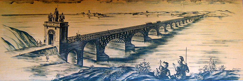 Rekonstrukce mostu dle inženýra E. Duperrexe 1907