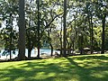 Alfred B. Maclay Gardens State Park with Lake Hall in background, Tallahassee FL.