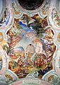 Baroque frescos, St. Jadwiga Church, Legnickie Pole