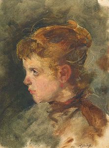 Portrait de bébé (Ritratto di bimba).