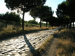 Rimska cesta Via Appia, Apijska cesta (ohranjeni odsek)