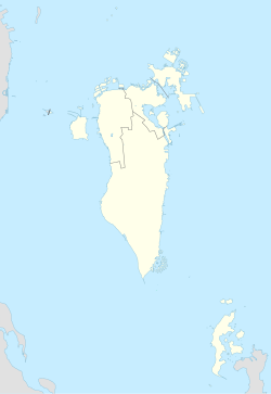 Manama trên bản đồ Bahrain