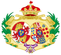 Coat of Arms of Princess Luisa Carlotta of Naples and Sicily 1st wife of Infante Francisco de Paula