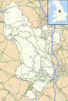 Butterley is located in Derbyshire