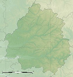 لاسکو در Dordogne واقع شده