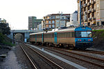 CP's 0450 Series are responsible for some Regional and Inter-Regional services. They are also in charge of the Intercity shuttle service between Casa Branca and Beja. One is here seen at Caldas da Rainha.