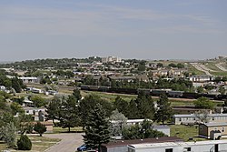 Gillette seen from Overlook Park