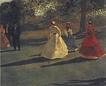 Croquet Match, 1868–69