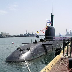 הצוללת "אח"י דולפין" של חיל הים הישראלי