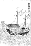 Leather bridge ship, Gujin Tushu Jicheng