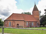 Kirche St. Annen mit rundem Turm