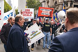 March on Melbourne Esso Offices (51515083211).jpg