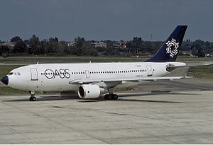 Airbus A310-200 der Oasis International Airlines, September 1995