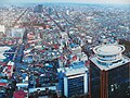 Phnom Penh, aerial view