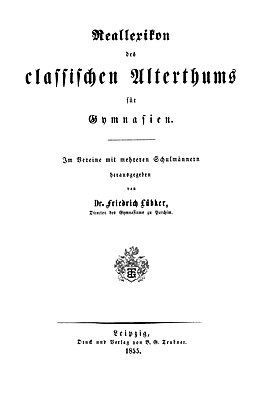 Тытульны аркуш першага выдання слоўніка, 1855 год