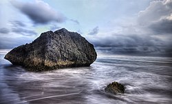 Pantai Parangtritis, salah satu objek wisata terkenal di Bantul, Yogyakarta